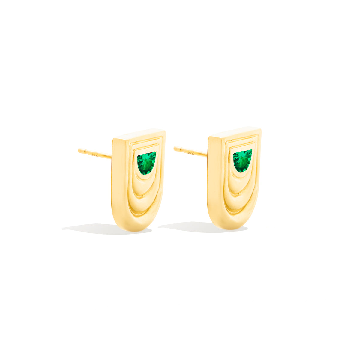 The Edge Mini Link Stud Earring – Campbell + Charlotte