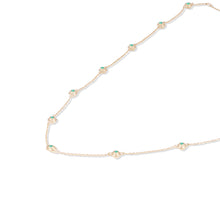 Load image into Gallery viewer, Evolve Station Necklace - Emerald
