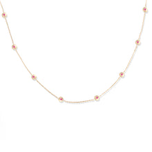 Load image into Gallery viewer, Evolve Station Necklace - Pink Sapphire
