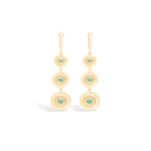 Evolve Chandelier Earring - Emerald