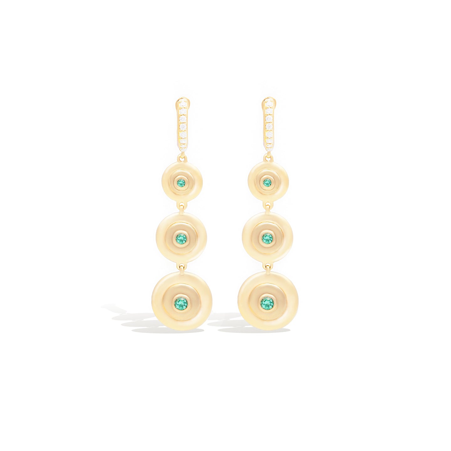 Evolve Chandelier Earring - Emerald