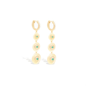 Evolve Chandelier Earring - Emerald