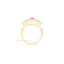 Load image into Gallery viewer, Evolve Cocktail Ring - Pink Sapphire
