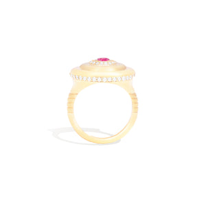 Evolve Cocktail Ring - Pink Sapphire