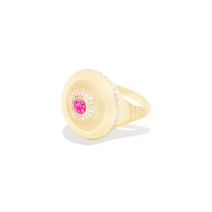 Evolve Cocktail Ring - Pink Sapphire