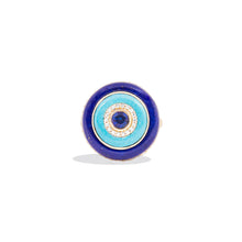 Load image into Gallery viewer, Evolve Stone Inlay Cocktail Ring - Blue
