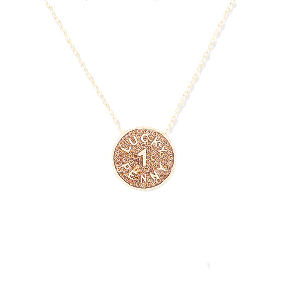 Juju Lucky Penny Charm Necklace