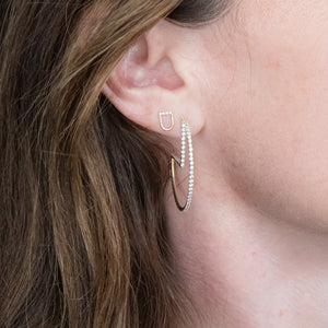 The Edge Mini Link Stud Earring – Campbell + Charlotte