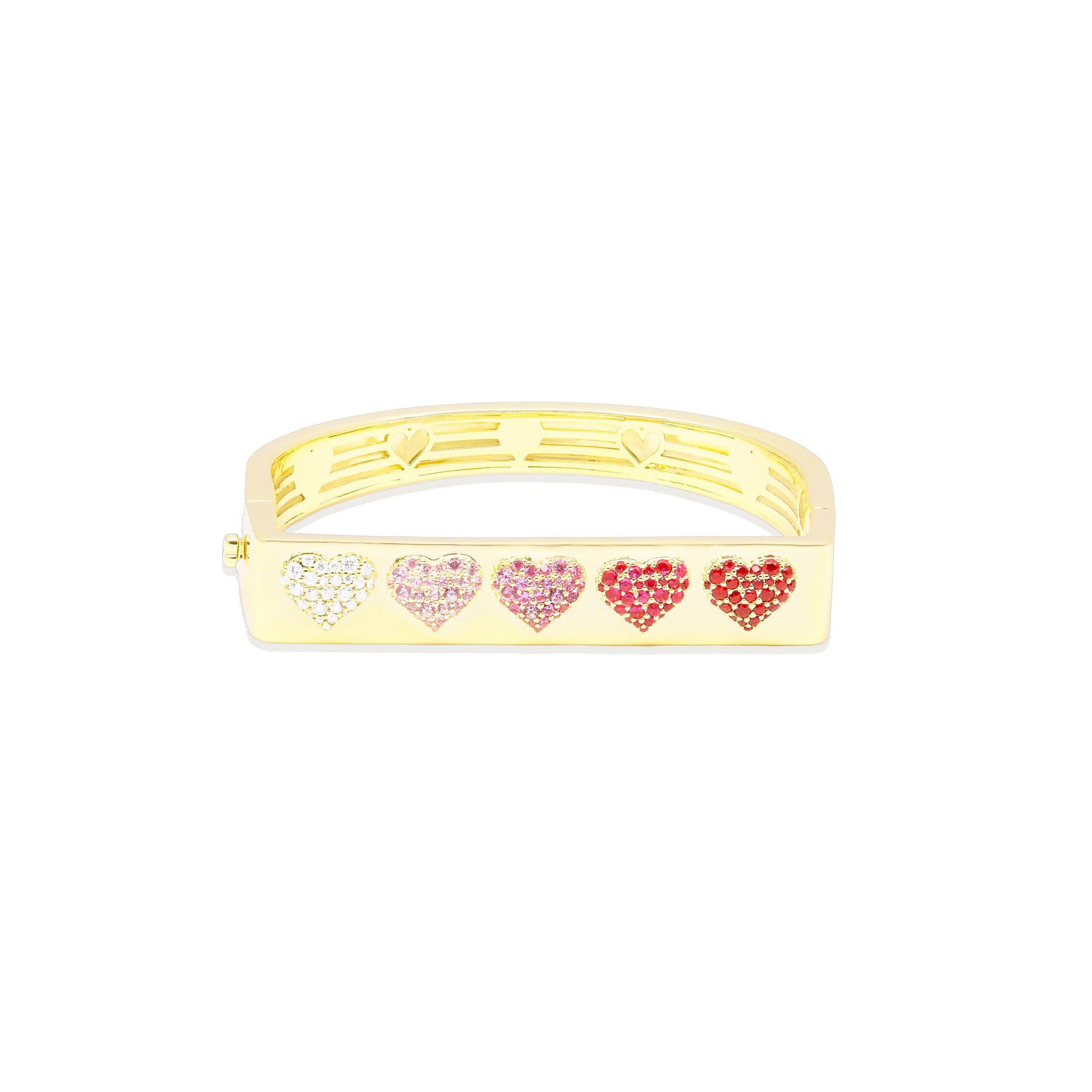 Heartlock Bangle — Women's Bangle Bracelet